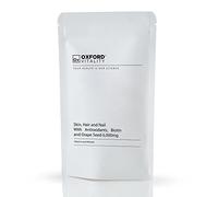 Skin Hair Nails Supplement | Tablets Including Vitamin A, C, E, Selenium, Biotin & Grape Seed | Oxford Vitality (500 Tablet Pack)