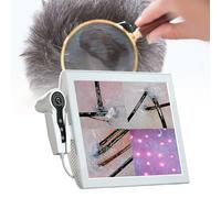Skin Hair Scalp Detector,With 15 Inch Screen Display,Rechargeable Scalp Skin Analyser Machine,With Image Storage Function,220V