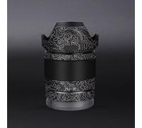 Skin Lens Camera Skin Wrap Vinyl Protective Sticker Accessories for Sony FE 28mm F2 28 F 2(Contour Black White)