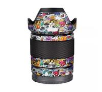 Skin Lens Camera Skin Wrap Vinyl Protective Sticker Accessories for Sony FE 28mm F2 28 F 2(Graffiti White)