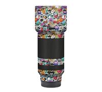 Skin Lens Camera Skin Wrap Vinyl Protective Sticker Accessories for Tamron 70-300mm F4.5-6.3 fit for Sony Mount 70 300 (Graffiti White)