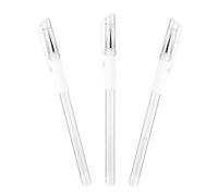Skin Marker Pen, Permanent Makeup Position Mark Tools 3pcs Brow Mapping Pen for Skin Marking, Eyebrow Microblading Marker Pen, Felt Pen White Brow Position Mapping Pencil