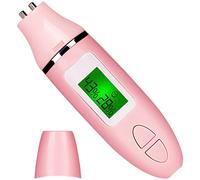 Skin Moisture Meter, Facial Hydration Tester, Dual-Probe Oil Detection, LCD Display, Battery Operated, Compact and Portable for Home and Travel