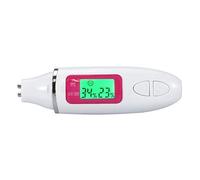 Skin Moisture Tester, LCD Display Digital Precision Skin Sensor Tester, Facial Moisture Water Oil Analyzer for Face Care Device Suit for Salon Home Use(White)