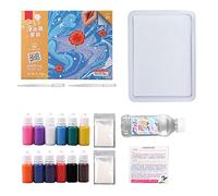 Skin paint for kids 6-12 years old boy girl art project water marble painting 6/12% painting aesthetic room decoration