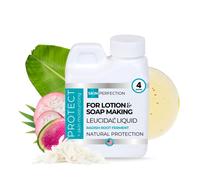 Skin Perfection Leucidal Liquid - Natural Radish Root Preservative for Lotion Making Alternative with Vitamin C Serum & Hyaluronic Acid Body Loti