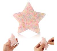 Skin Picking Fidget Toy, Picking Pad Beads Skin Picking Sensory Toy for Skin Pickers Anti Stress Picky Pad Fidget Novelty Gifts for ADHD OCD Kids Children Adults (Pentagram Shape)