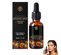 Skin Protect Serum for Black Women, Skin Protector Anti-Aging Face Serum for Eliminates Dark Circles, Fills Wrinkles & Fine Lines, Hydrate & Brighten Skin for Melanin-Rich Skin (Anti-aging)