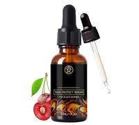 Skin Protect Serum for Black Women with Black Castor Oil, Anti-Aging Face Serum 60ml with Lifting Effect,Skin Protector for Dark Circles & Uneven Tone,Hydrate & Brighten Skin for Melanin-Rich