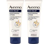 Skin Relief Moisturising Lotion, 2x200ml for Dry Irritable Skin Care
