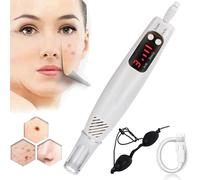 Skin Removal Pen for Tattoos, Scars, Moles, Freckles & Dark Spots | Blue/Red Light Picosecond Device with Glasses & LCD Display(Red3 Mode)