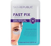 Skin Republic Fast Fix Under-Eye Mask | Visibly Depuffs in 5 Mins | Pack of 2