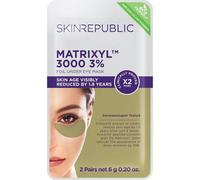 Skin Republic Matrixyl 3000 3% Under Eye Mask Patch | Reduces Deep Wrinkles & Improves Skin Texture | Boosts Elasticity and Firmness (Pack of 2 Pairs)