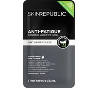 Skin Republic Mens Anti-Fatigue Charcoal Under Eye Patch 3 Pack
