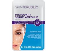 Skin Republic Microdart Serum Ampoule + Spicule (6 x 2ml Sachets) | Texture Smoothing & Pore Refining Treatment | Helps Reduce Hyperpigmentation & Wrinkle Depth | Dermatologically Tested