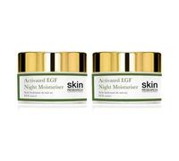 Skin Research Activated EGF Night Moisturiser Twin Value Savings Pack 50ml