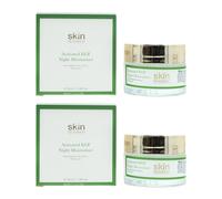 Skin Research Advanced Epidermal Growth Factor Night Moisturiser 50ml X 2