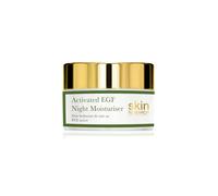 Skin Research Women's Anti-Ageing Activated EGF Night Moisturiser 50ml for Skin Texture & Fine Lines in White | Size: 100ml Skin Research White 100ml