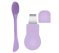 Skin Scraper Pore Spatula, Ultrasonic Face Scrubber, Whitehead Remover, duala Mode Extraction INFUSIONS, USB Rechargeable, Safe Stainless Steel, Travel-Friendly for Morning Night Home Spa Use
