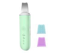 Skin Scrubber Face Spatula Cleanser Acne Blackhead Remover Peeling Face Lift Machine Exfoliating Beauty Instrument Green