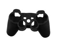 Skin Silicone Grip Cover Case for Sony PS3 Controller PlayStation 3 Dualshock Wireless Game Controllers (Black)