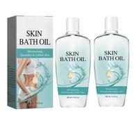Skin so Soft Original Bath Oil, Soft Skin Original Bath Oil for Women, Nourishing Oils for Ski-n, Ski-n Moisturizing Smoothing & Softens Dry or Rough Sk-in (2PC)