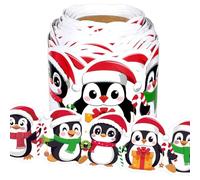 Skin Stick Christmas Border Transfers for Glass Exteriors Notice Boards Environmental Safe Paper Substance Customizable Christmas Paper Transfers