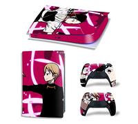 Skin Sticker Compatible Anime For PS5 Digital Edition Skin For Console And Controllers Vinyl Sticker Durable, Scratch Resistant, Compatible With For P-S5 60714 Decal Cover Wrap