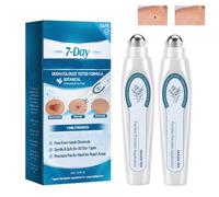 Skin Tag and Spot Eraser, 7 Day Spot and Tag Remover, Wart Skin Care Roller Pen, Natural Mark Lightening for Face, Body and Hands Daily Care for All Skins Types，B：2