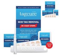 Skin Tag Removal Kit by Tagcure, Non-Invasive, Easy-to-Use Skin Tag Remover with Permanent Results (5. 'Micro' Device + Top Up Pack (Suitable for Skintags 0.5cm or Less))