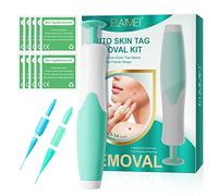 Skin Tag Removal Kit, Fast-Acting & Safe Skin Tag Remover for Small to Large Skin Tags(2-8mm), Skin Wart Remover Pen - Tag Remover Device - Removes Most Skin Tags Within 3-14 Days (Green)