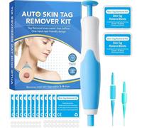Skin Tag Removal Kit, Upgraded Fast and Easy Removal Pen with 40 Bands, Painless & Fast-Acting Removal for Small to Large Skin Tags (2mm-8.5mm), Effective Wart Remover for Face, Neck & Body Use