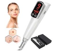 Skin Tag Removal Pen, Portable Mole Remover Pen, Red Blue Light Beauty Pico Pen, 9 Levels Of Frequency + 4 Levels Of Intensity, Touch Screen, for Wart, Freckle, Dark Spot, Nevus