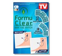 Skin Tag Remover FORMUCLEAR, Patch Remover, 30 Natural Bands, Removal Against Skin Tag with Salicylic Formulation Natural Painless Treatement
