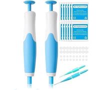 Skin Tag Remover Kit, Safe and Effective Skin Tag Removal Kit for Small to Large Tags, Easy-to-Use Tags Fall Off Wart Remover for Home Use, Precision Skin Tag Removal Pen for Face and Body (2pcs)