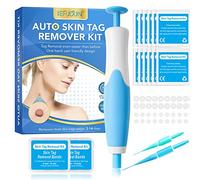 Skin Tag Remover Kit- Upgraded Skin Tag Removal with 40 Bands Fast-Acting and Safe Skin Tag Remover Small to Large Size(2-8mm) for Face & Body