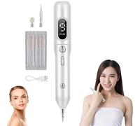 Skin Tags Remover Pen - 9 Gear Intensity, Dark Spot Black Dot Nevus Freckle Flat Blemish Pimples Remover for Face Body Skin Tag Remover, Solve Multiple Skin Problems(White)
