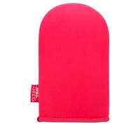Skin & Tan Pink Velvet Self Tan Application Mitt - Double-Sided Velvet Tanning Mitt for Streak-Free, Even Fake Tan Application, Reusable Applicator for Body, Hands & Hard-to-Reach Areas