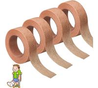 Skin Tape, 4pcs Earring Tape, 5x5cm Nose Tape, Leukoplast Tape, Earring Tape for Sports, Piercing Tape, Nose Tape Rhinoplasty, Wound Tape, Dressing Tape for Wounds for Wound Dressing
