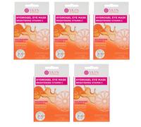 Skin Techniques Hydrogel Eye Mask 3 Pack - Brightening Vitamin C Eye Mask, For Brighter Looking Eyes - Pack of 5