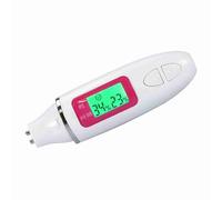 Skin Tester, Convenient High Sensitive Moisture Meter, Precision Test Moisture for Home Travel Test Skin Oil (White)