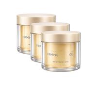 Skin Tightening Cream for Body, Firming Lotion for Belly Thighs Butt & Arms, Cooling & Warming Fast-Absorbing Overnight Massage Gold Gel for Improving Skin Texture for Women and Men (3pc)