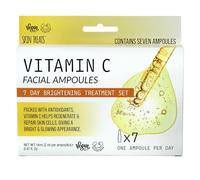 Skin Treats Vitamin C Ampoules Serum, Vitamin C 7 Day Skincare Set, Antioxidant Day Serum for Face, 7 x 2ml Ampoules, Vegan Friendly