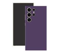 Skin Wrap for Galaxy S24 Ultra, Full Vinyl Decal Sticker Cover for Phone Back, 2 Pack Protective Film Compatible with Samsung (Dark Purple)