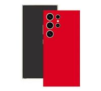 Skin Wrap for Galaxy S24 Ultra, Full Vinyl Decal Sticker Cover for Phone Back, 2 Pack Protective Film Compatible with Samsung (Red)