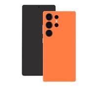 Skin Wrap for Galaxy S25 Ultra, Full Vinyl Decal Sticker Cover for Phone Back, 2 Pack Protective Film Compatible with Samsung (Orange)