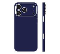 Skin Wrap for iPhone 17 Pro Max, Protective Film Vinyl Decal Stickers Cover for Phone Back, Camera, Frame (Dark Blue)