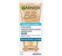 Skinactive BB Cream Mixta a Grasa SPF25 Medium 50 ml | With Hyaluronic Acid, Aloe Vera and Mineral Pigments, Hydrates, Unifies and Corrects, BB Cream