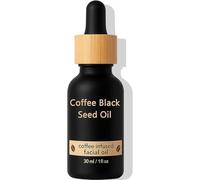 Skincare Coffee Oil,30ml Coffe Blac See Oil,Facial Treatment,Face Moisturizing Hydrating Drops,Reduces the Look of Fine Lines and Wrinkles
