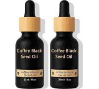 Skincare Coffee Oil,30ml Coffe Blac See Oil,Facial Treatment,Face Moisturizing Hydrating Drops,Reduces the Look of Fine Lines and Wrinkles